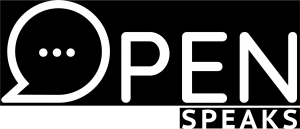 OpenSpeaks logo (black)